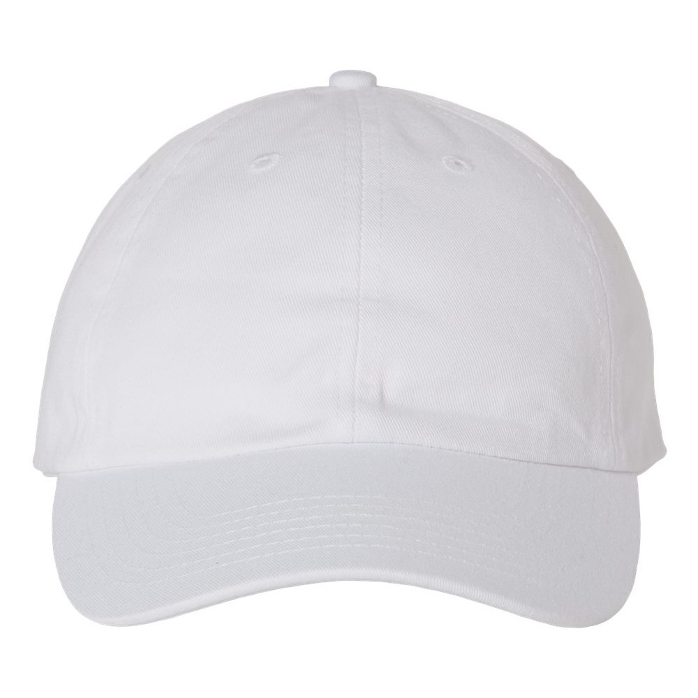Bulk 12 Classic White Baseball Cap Dad Hats